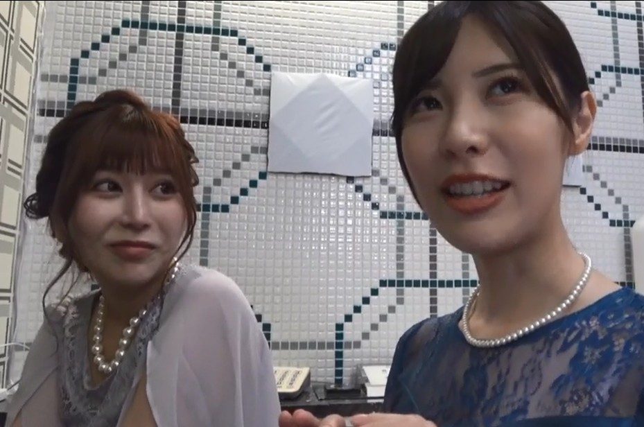 一般男女モニタリングAV 二次会帰りの終電間際に突撃交渉！友達同士の大人の…水端あさみ＆桃瀬くるみ